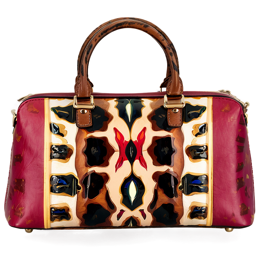 Leather Handbag Png Onv14 PNG Image