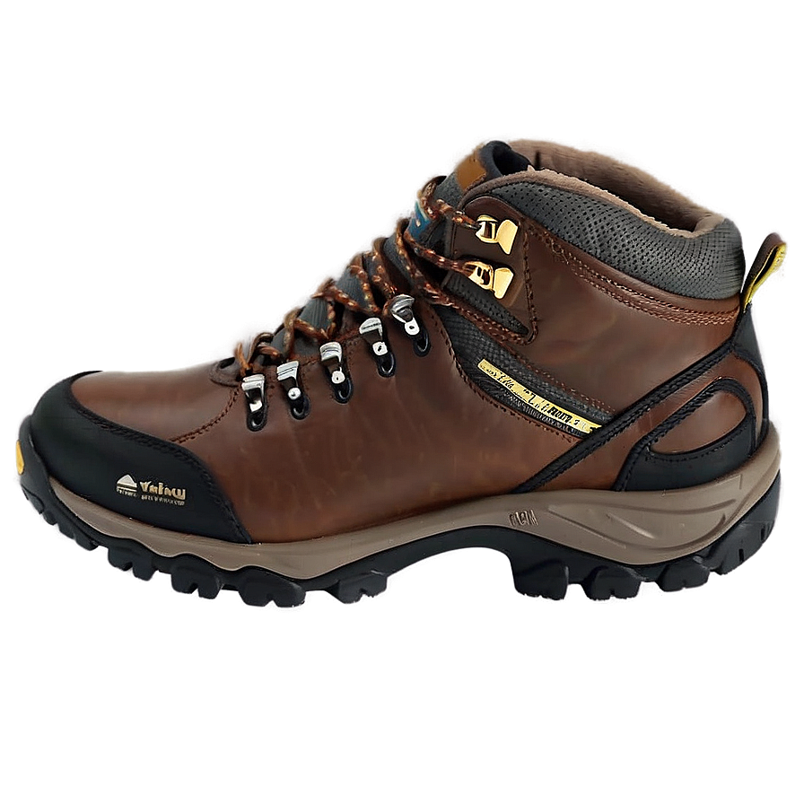 Leather Hiking Boots Png Cle72 PNG Image