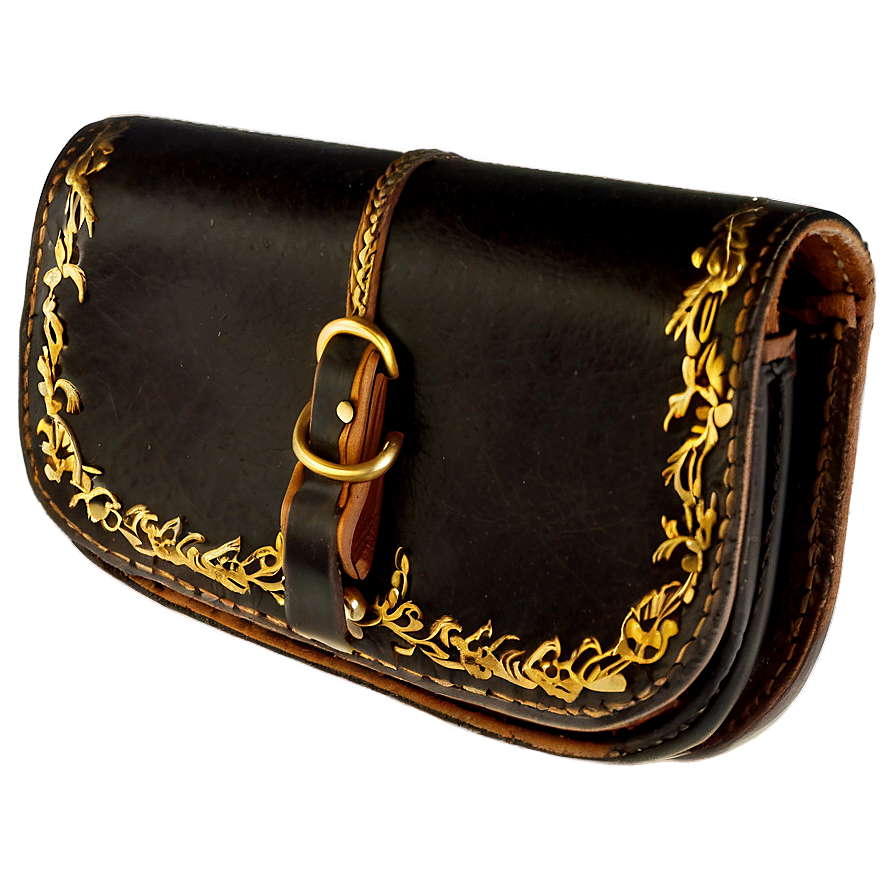 Leather Pouch Png Hyf15 PNG Image