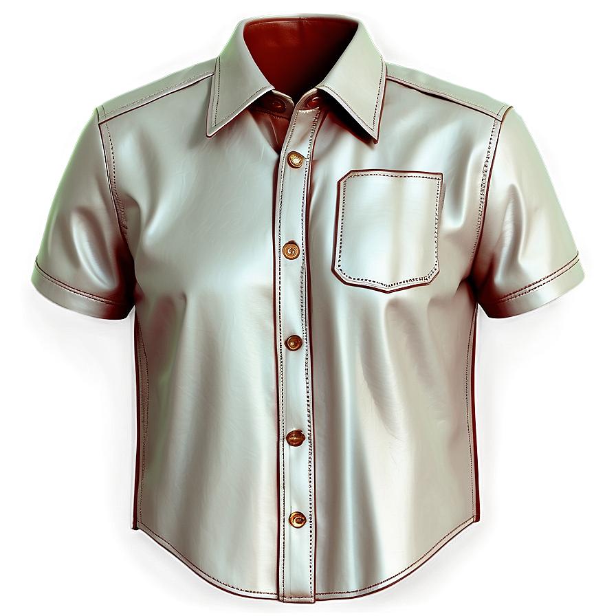 Leather Shirt Pocket Framework Png Dfk PNG Image