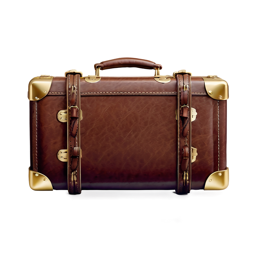 Leather Suitcase Luggage Png 91 PNG Image