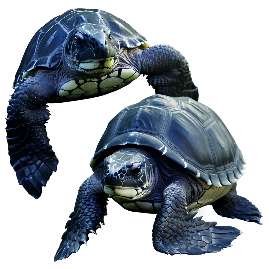 Leatherback Turtle Family Png Vwn PNG Image