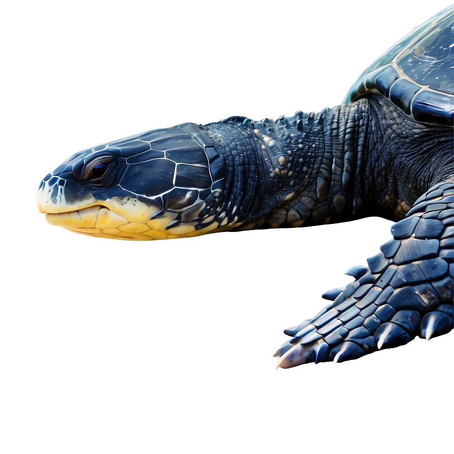 Leatherback Turtle Feeding Time Png Lsv12 PNG Image