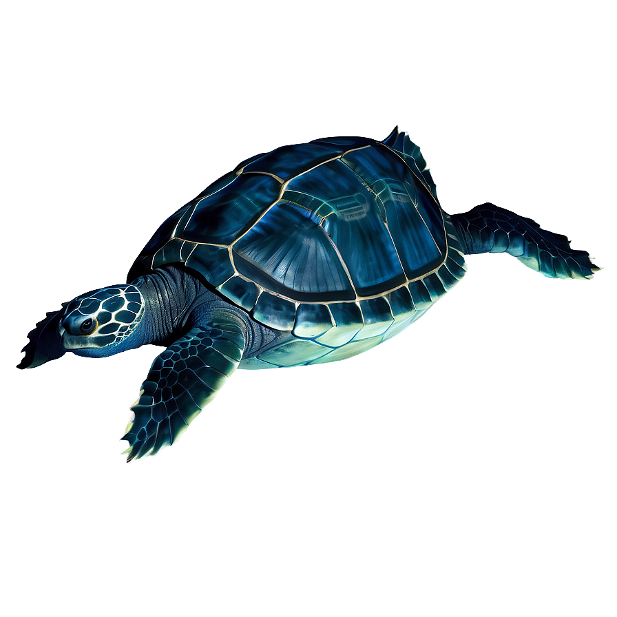 Leatherback Turtle Ocean Depths Png 75 PNG Image