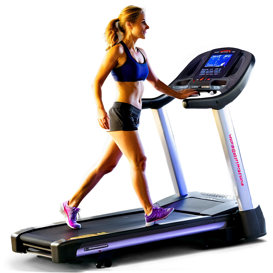 Led Display Treadmill Png Bel PNG Image