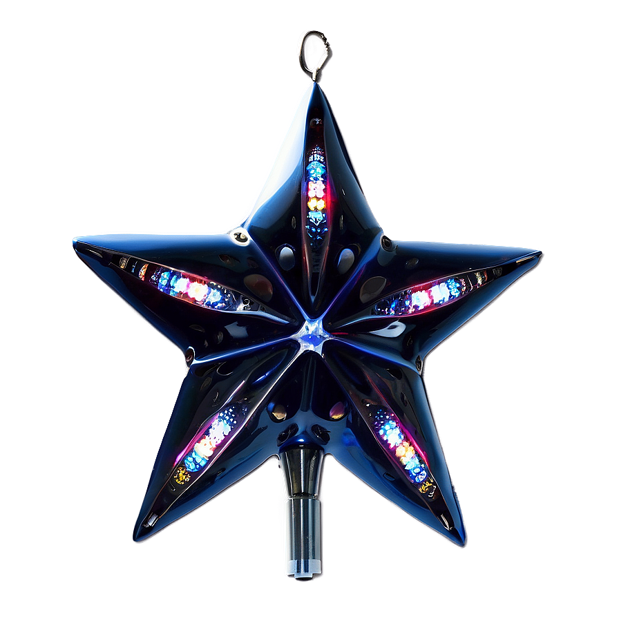 Led Light Christmas Tree Star Png Dmq PNG Image