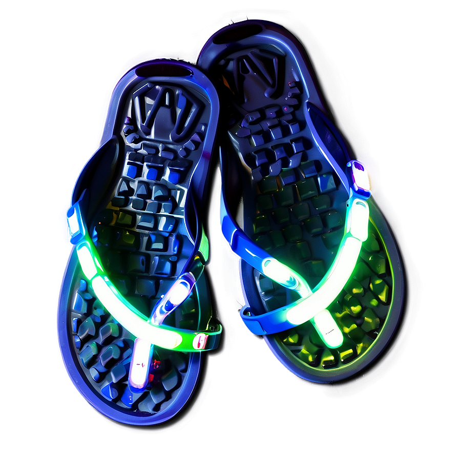 Led Light Sandals Party Png 11 PNG Image