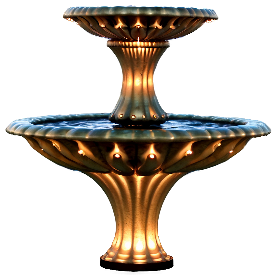 Led Lighted Fountain Png 54 PNG Image