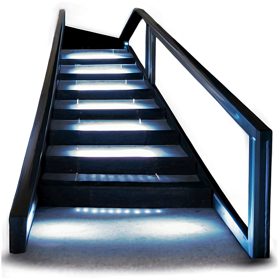 Led Staircase Lighting Png Qoo PNG Image