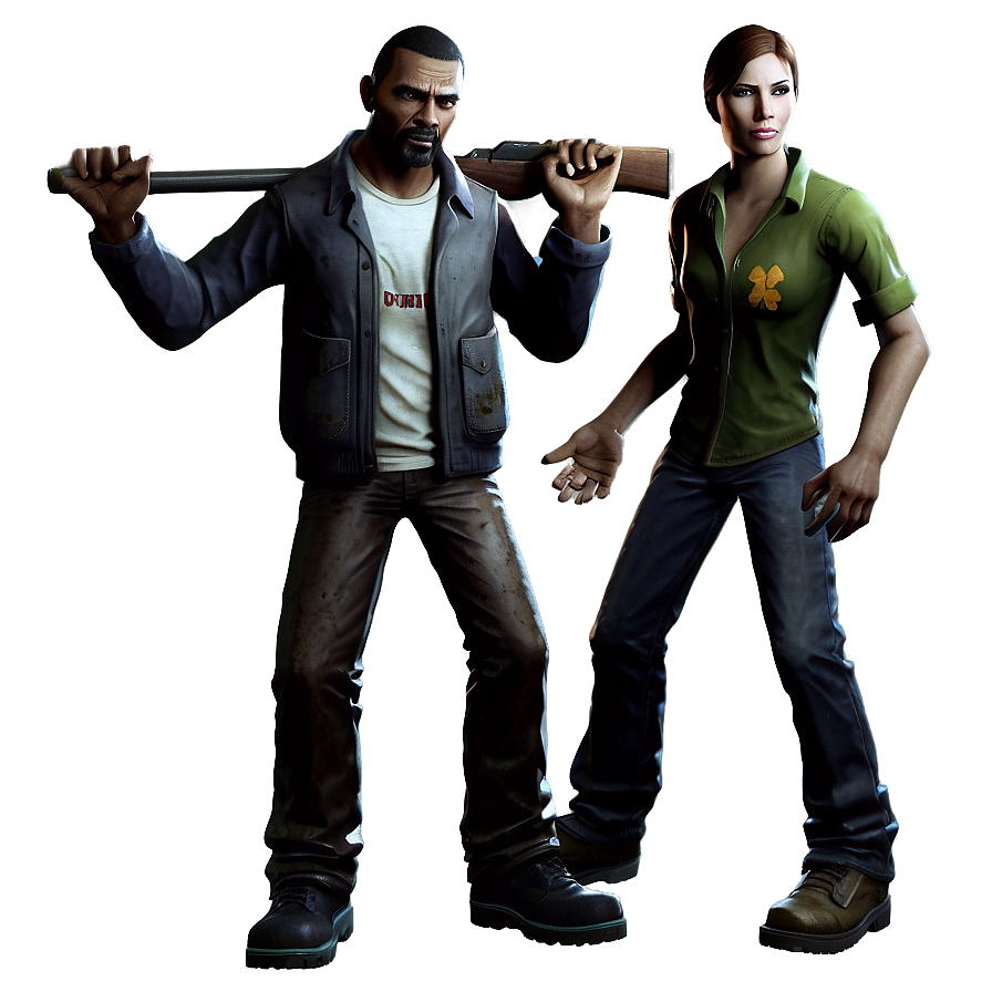 Left 4 Dead 2 Characters Png 68 PNG Image