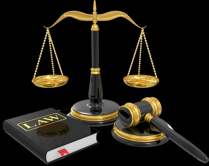 Legal Symbolsof Justiceand Law PNG Image