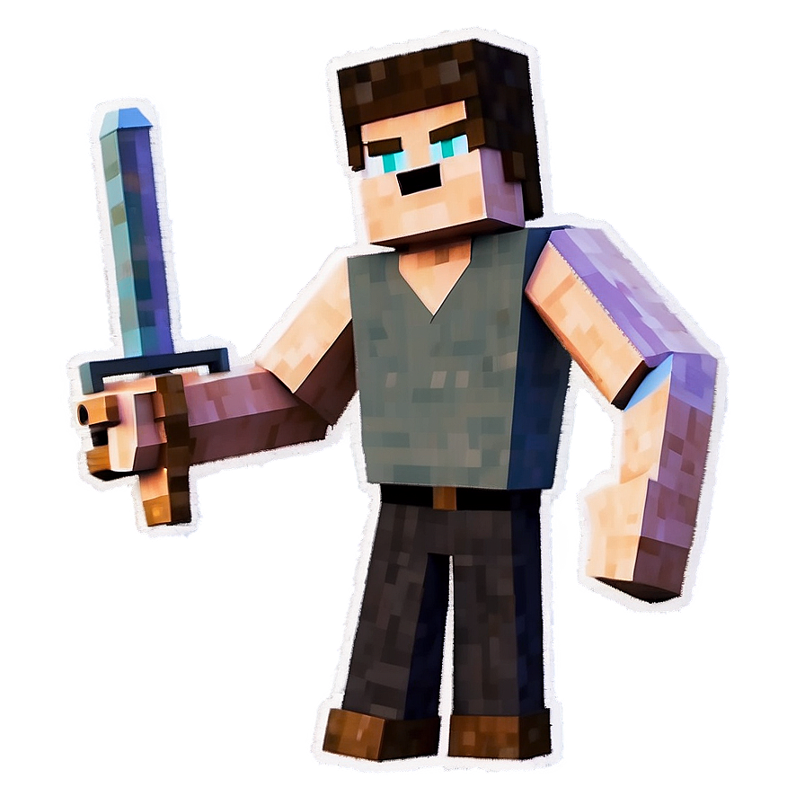 Legendary Herobrine Png 05242024 PNG Image