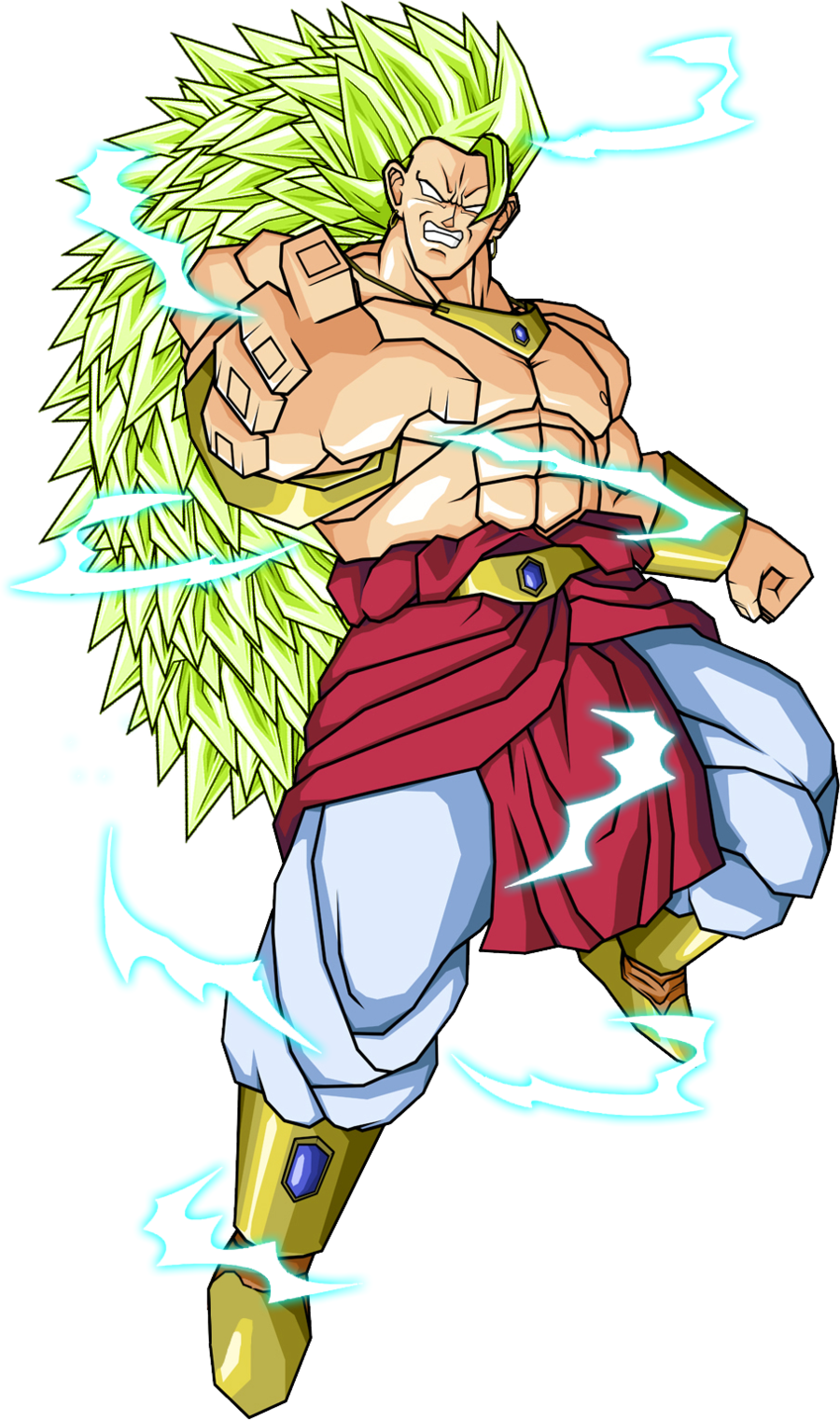 Legendary_ Super_ Saiyan_ Broly PNG Image