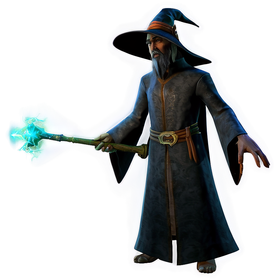 Legendary Wizard Of Lore Png Hfh PNG Image