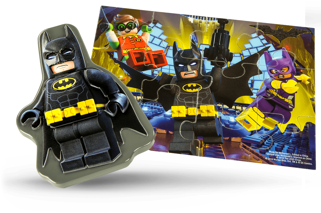 Lego Batman Happy Meal Toy PNG Image