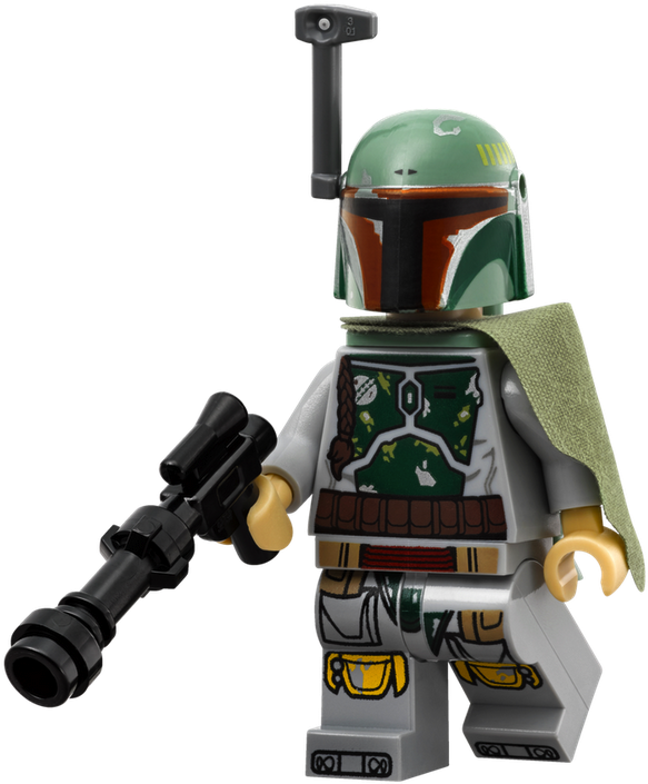 Lego Boba Fett Figure PNG Image