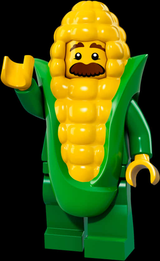 Lego Corn Cob Guy Figure PNG Image