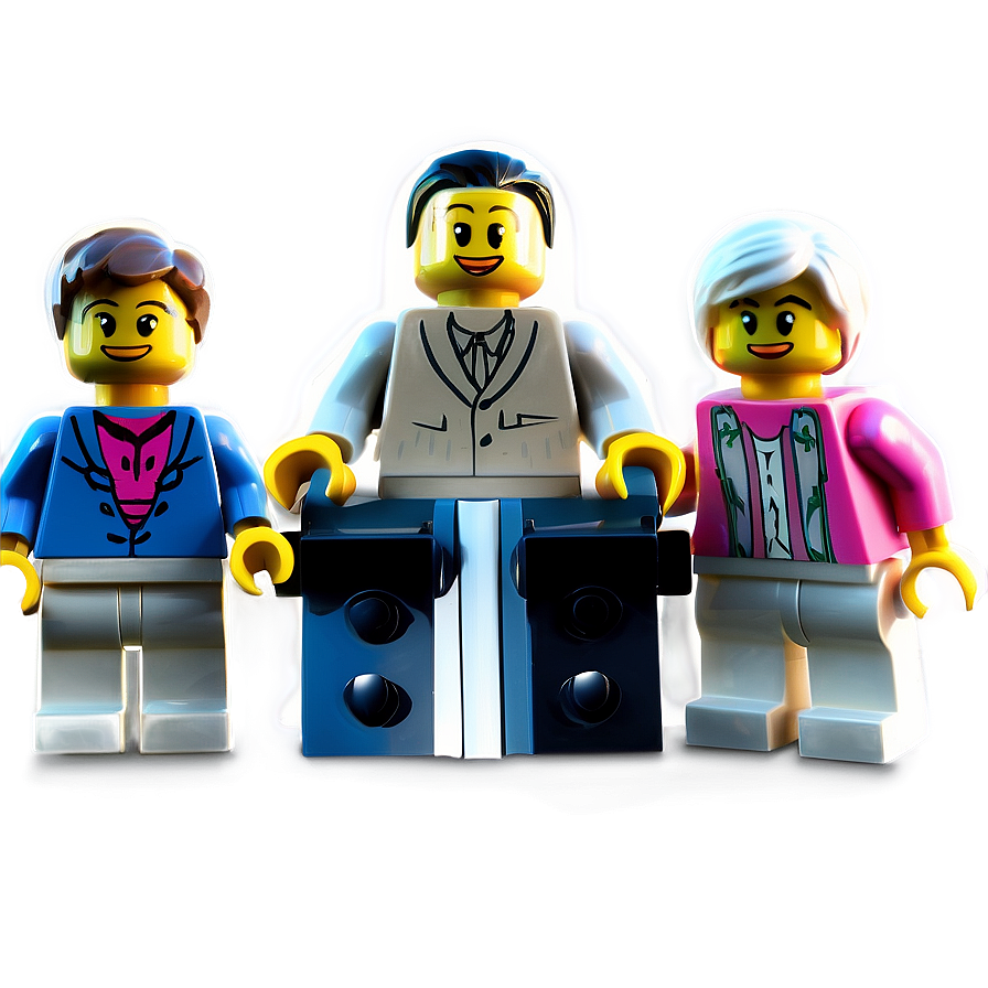 Lego Minifigures Family Png Jyr5 PNG Image