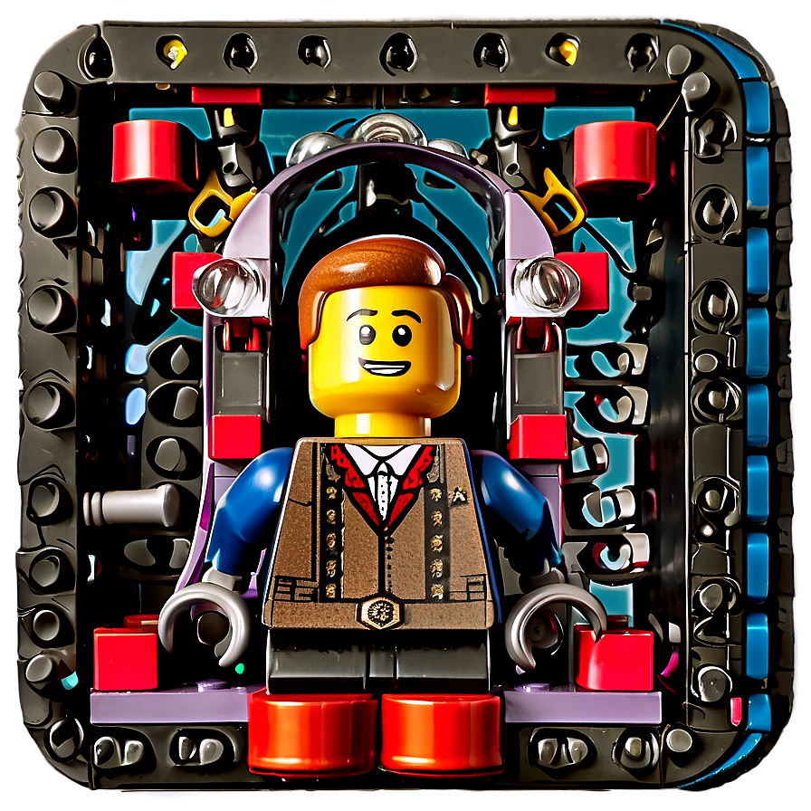 Lego Movie Time Travel Machine Png Sgf11 PNG Image