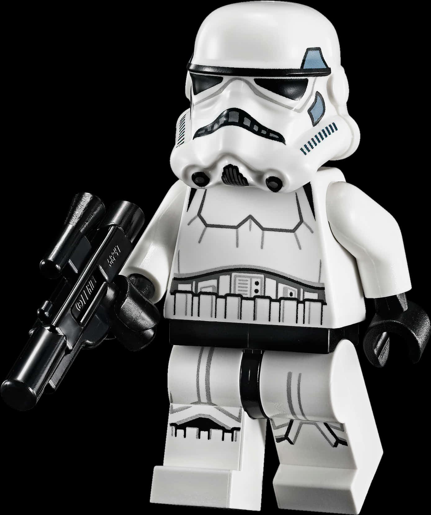 Lego Stormtrooper Portrait PNG Image