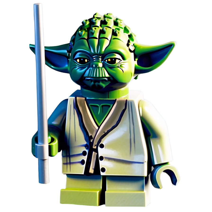 Lego Yoda B PNG Image