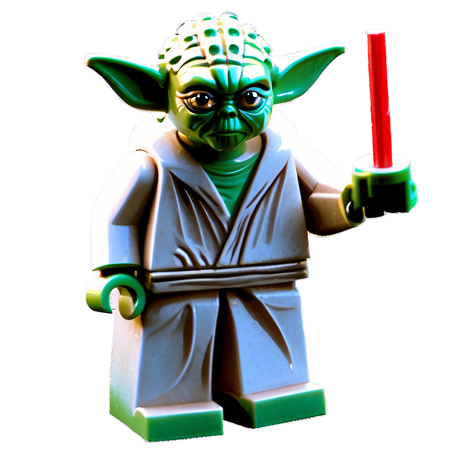 Lego Yoda Toy Version Png 06282024 PNG Image