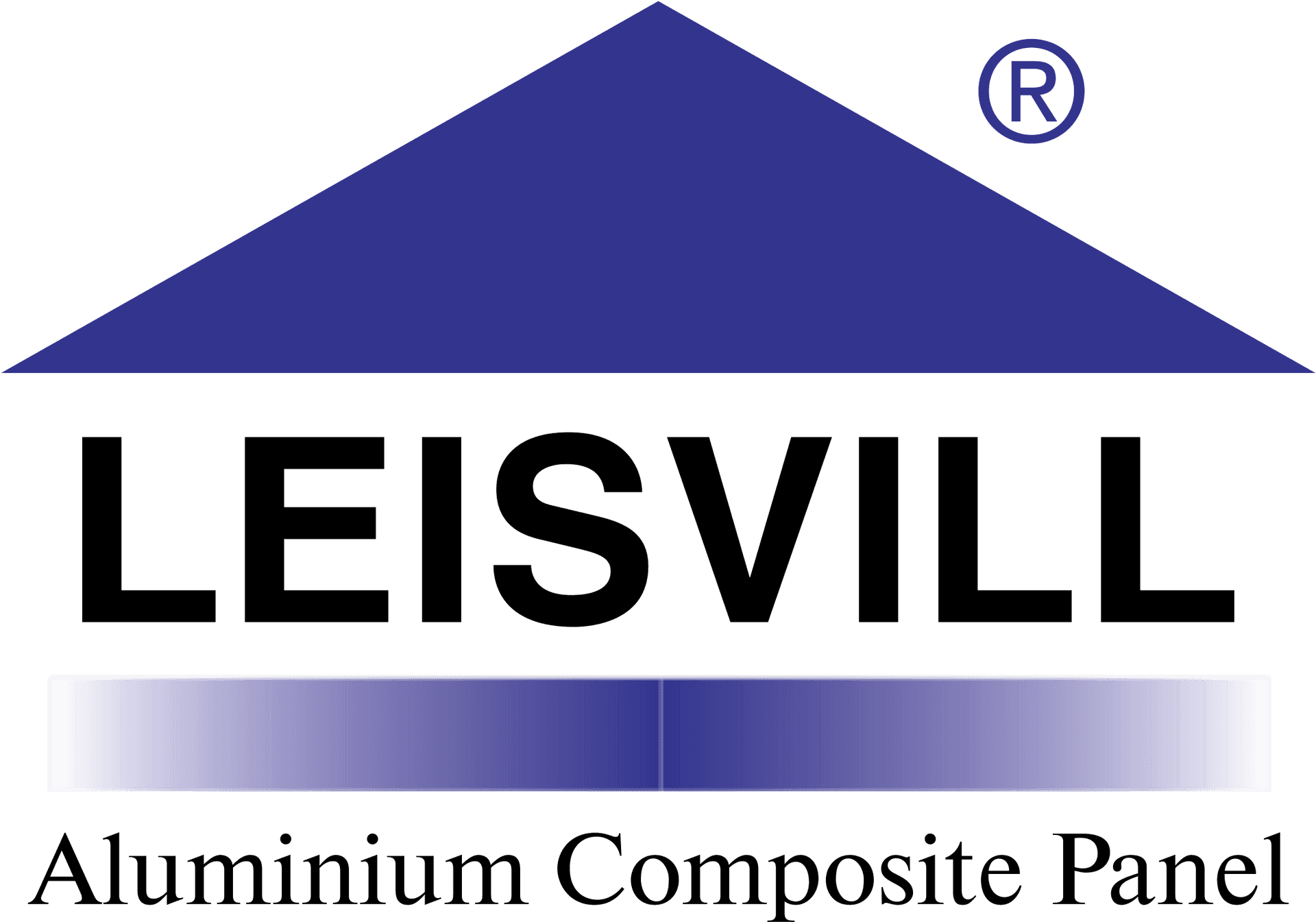 Leisvill Logo Aluminium Composite Panel PNG Image