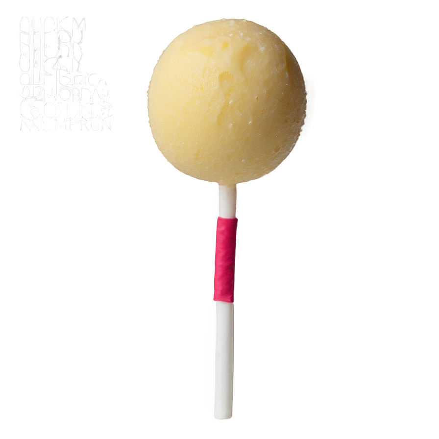 Lemon Cake Pop Png Dkd26 PNG Image