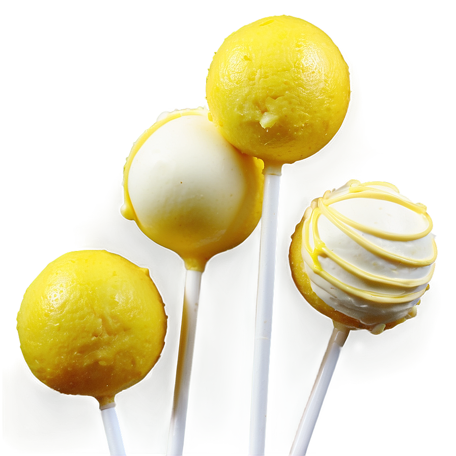 Lemon Cake Pops Png 06272024 PNG Image