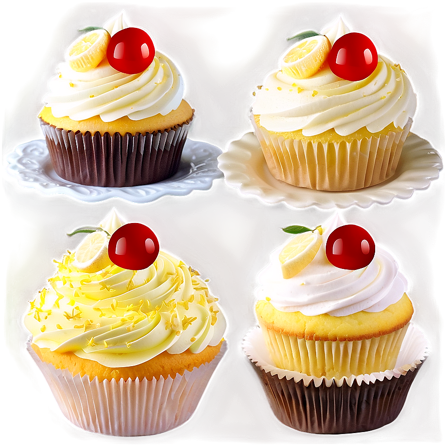 Lemon Cupcake Png 54 PNG Image