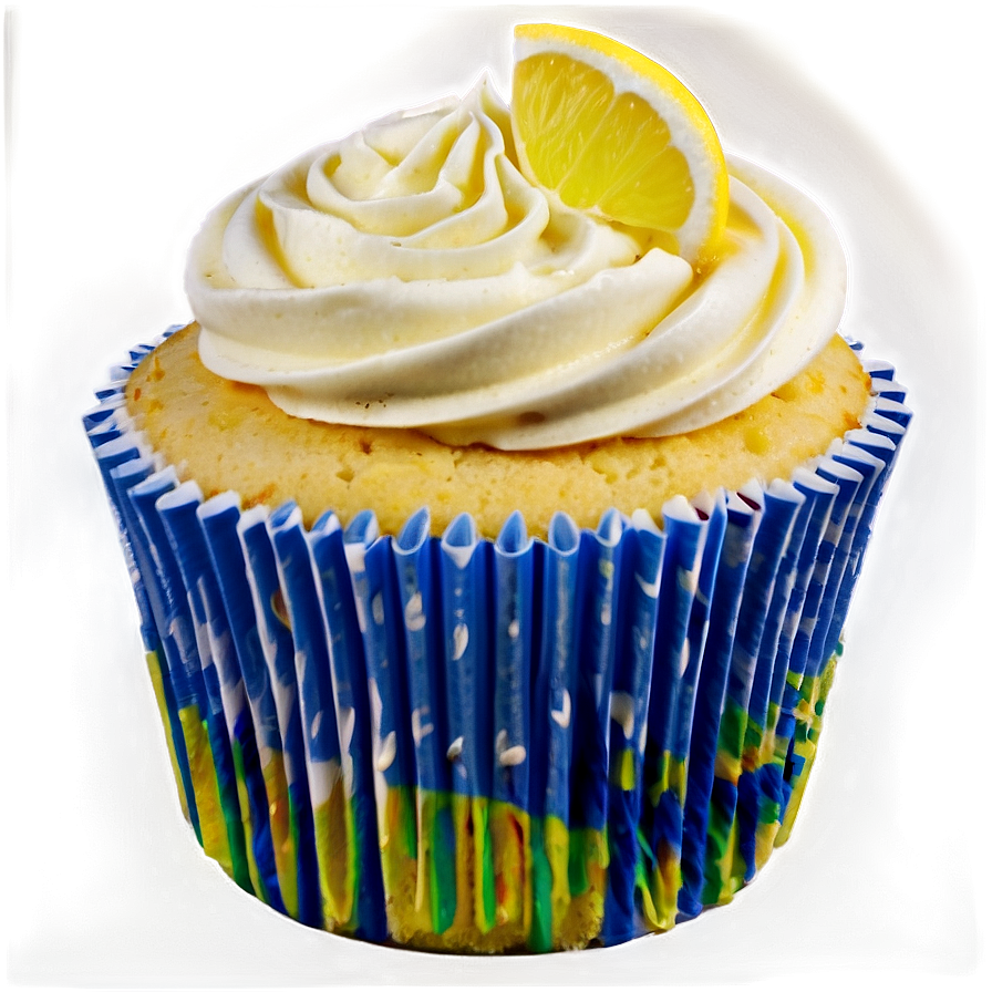 Lemon Cupcakes Png 06112024 PNG Image