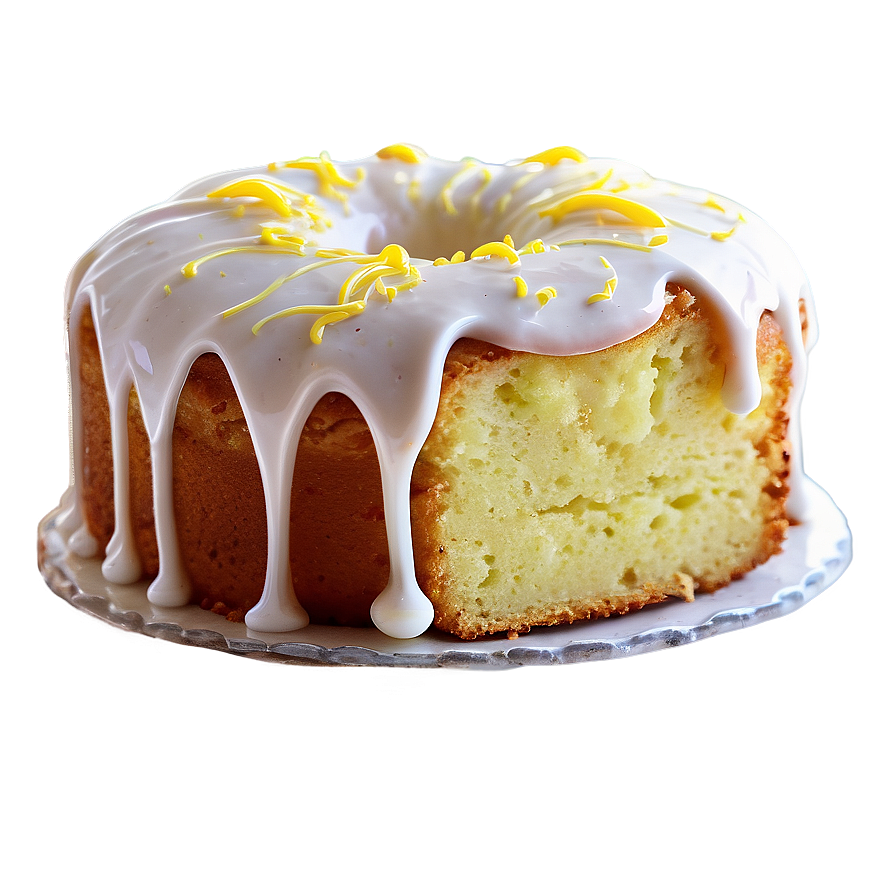 Lemon Drizzle Cake Png Qfi57 PNG Image