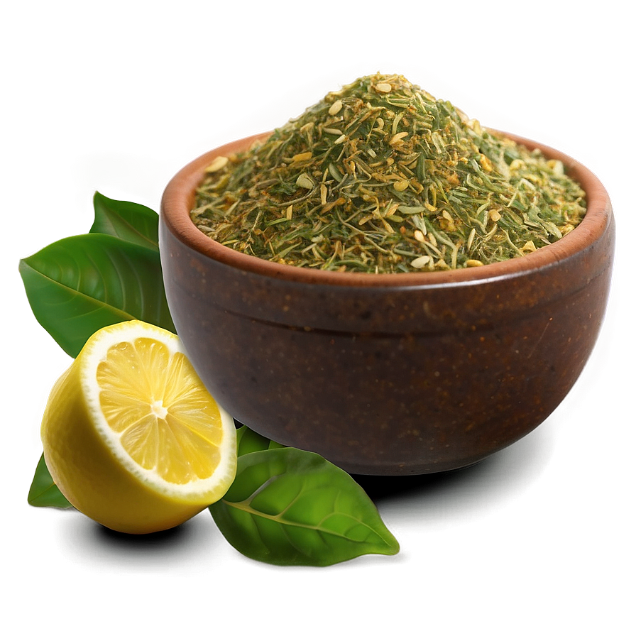 Lemon Herb Seasoning Png Jat PNG Image