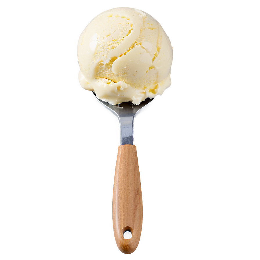 Lemon Ice Cream Scoop Png Cua8 PNG Image