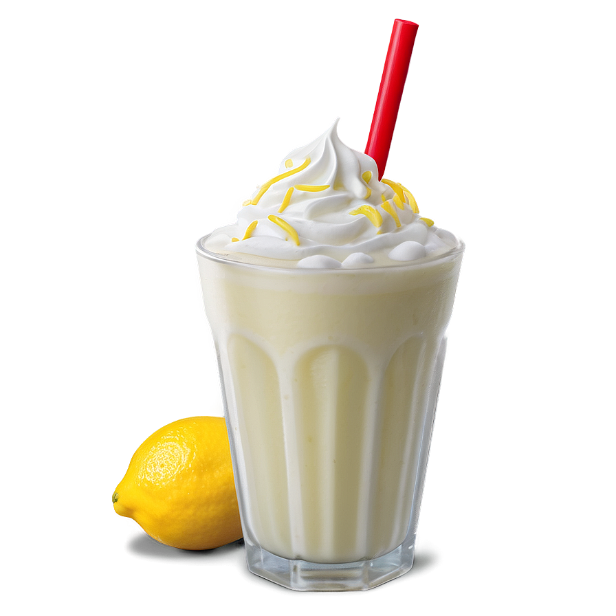 Lemon Milkshake Png Ddx36 PNG Image