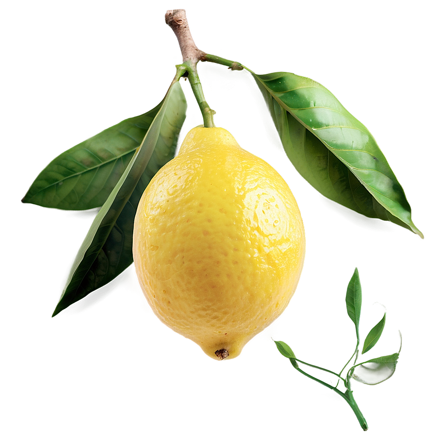 Lemon On Branch Png 37 PNG Image