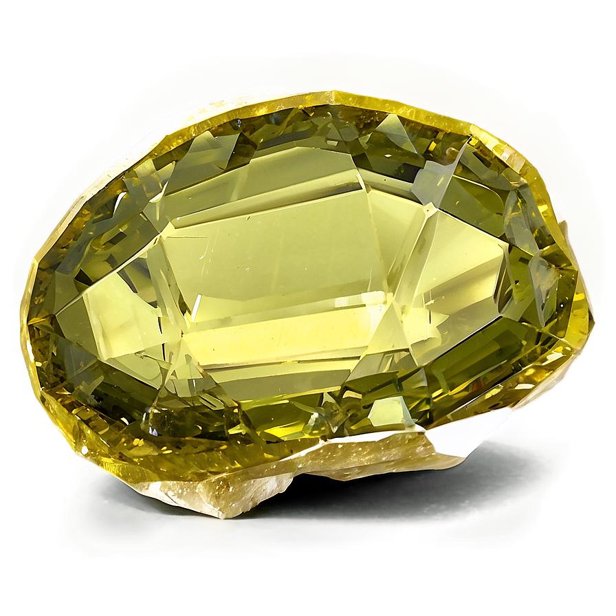 Lemon Quartz Stone Png Ihy3 PNG Image