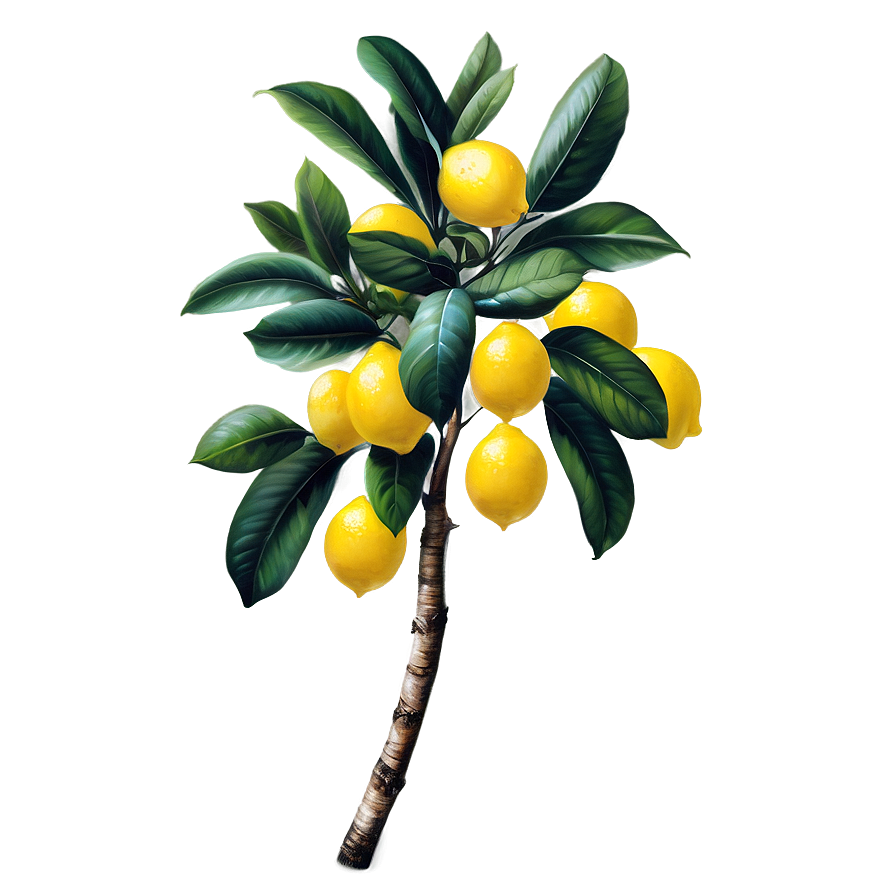 Lemon Tree B PNG Image