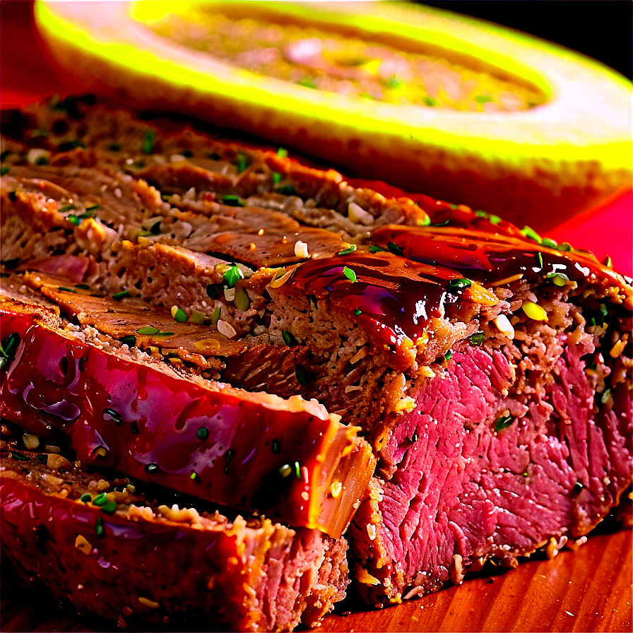 Lemony Lamb Meatloaf Png Owt66 PNG Image