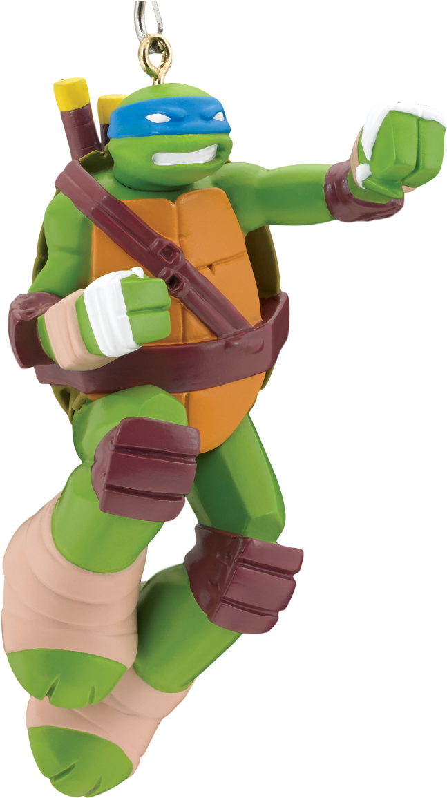 Leonardo T M N T Action Figure PNG Image