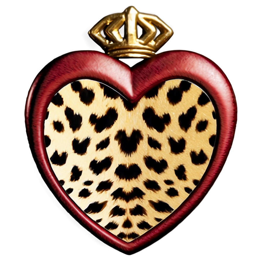 Leopard Heart Emblem Png Xyh73 PNG Image