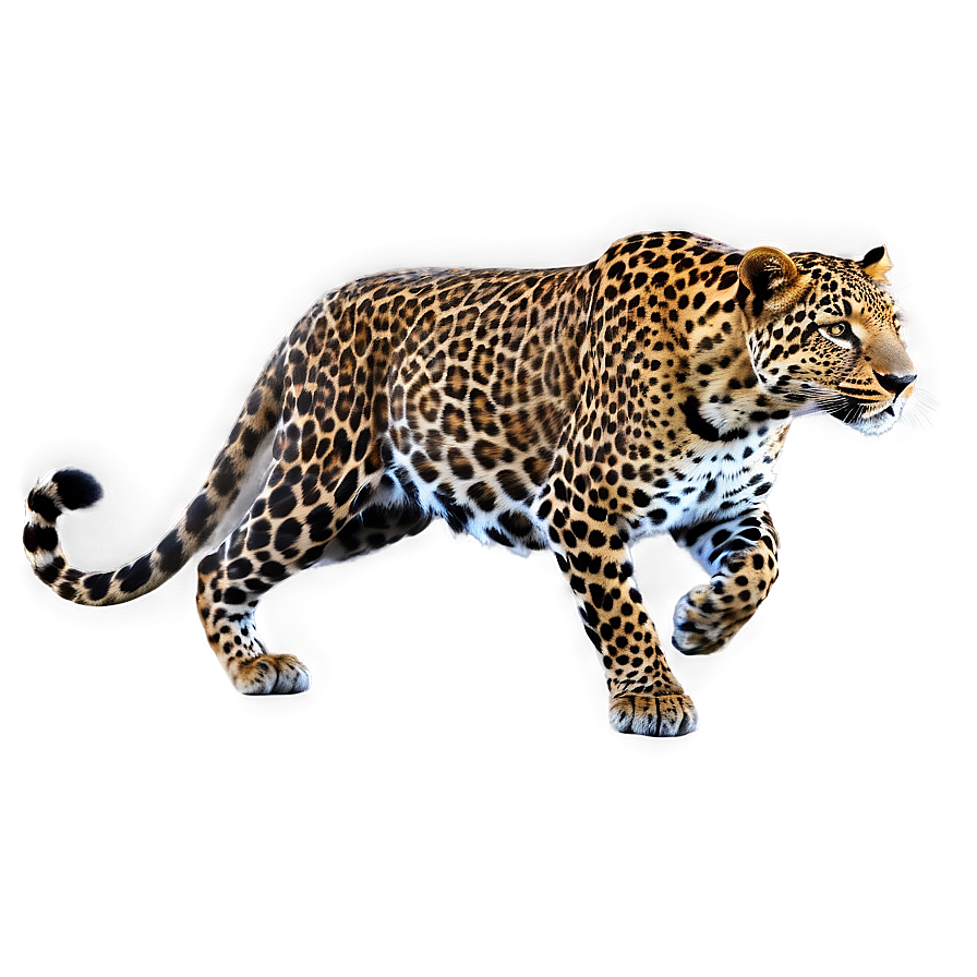 Leopard In Rainforest Png Vab38 PNG Image