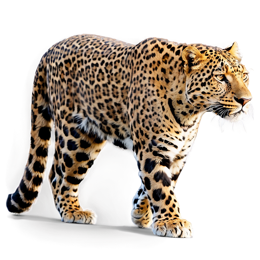 Leopard On Prowl Png Vnl PNG Image