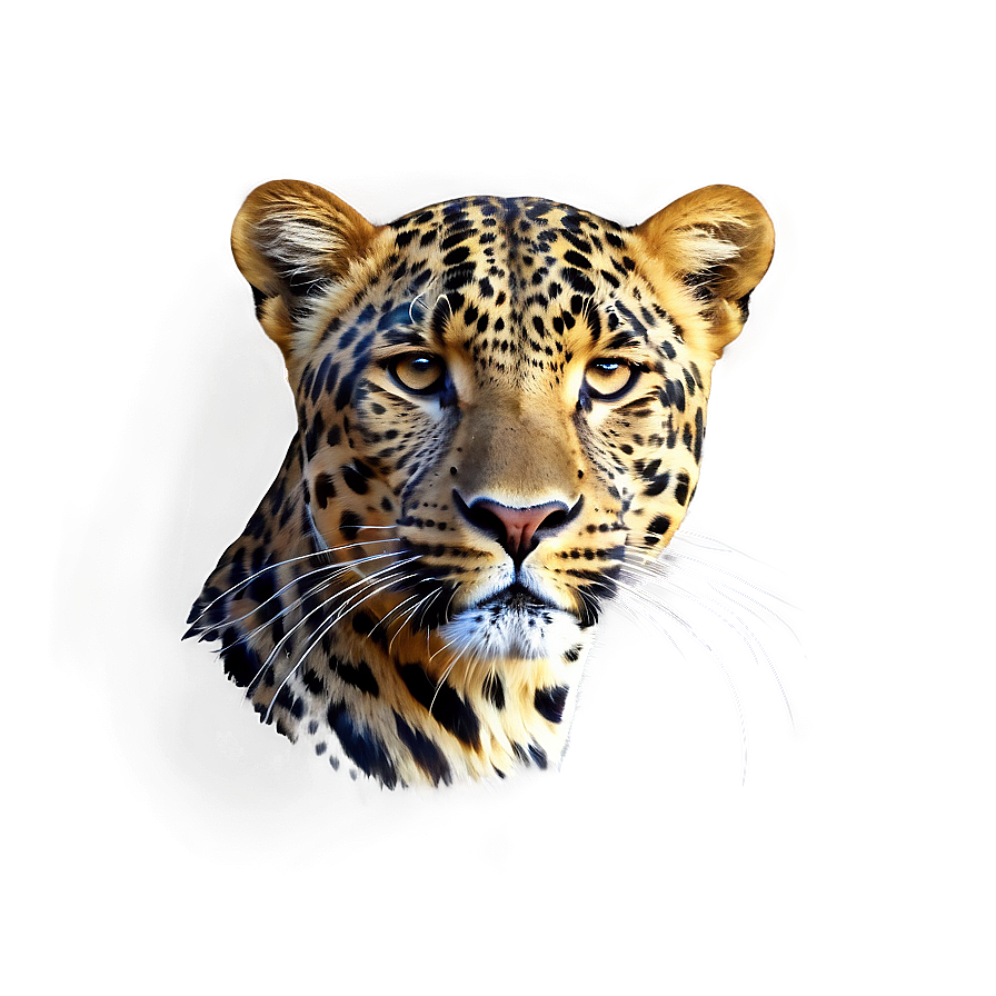 Leopard Portrait Png 89 PNG Image