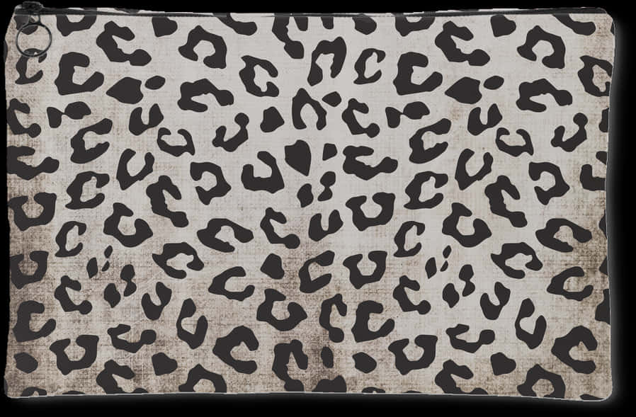 Leopard Print Fabric Texture PNG Image