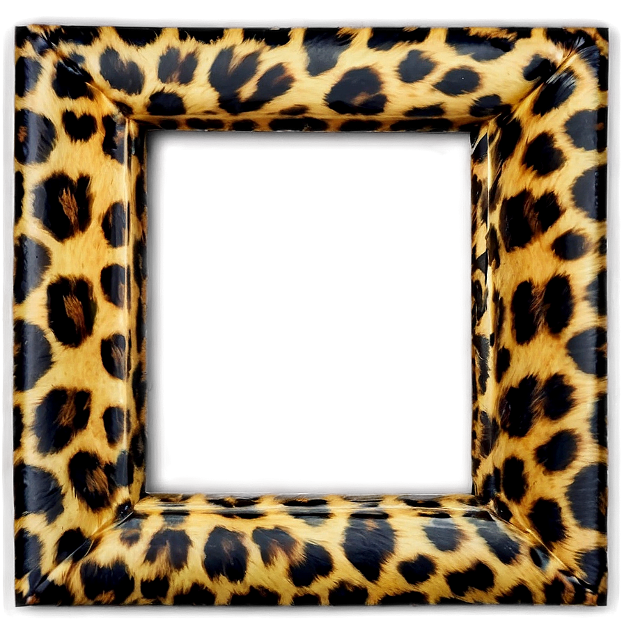 Leopard Print Frame Png 05212024 PNG Image