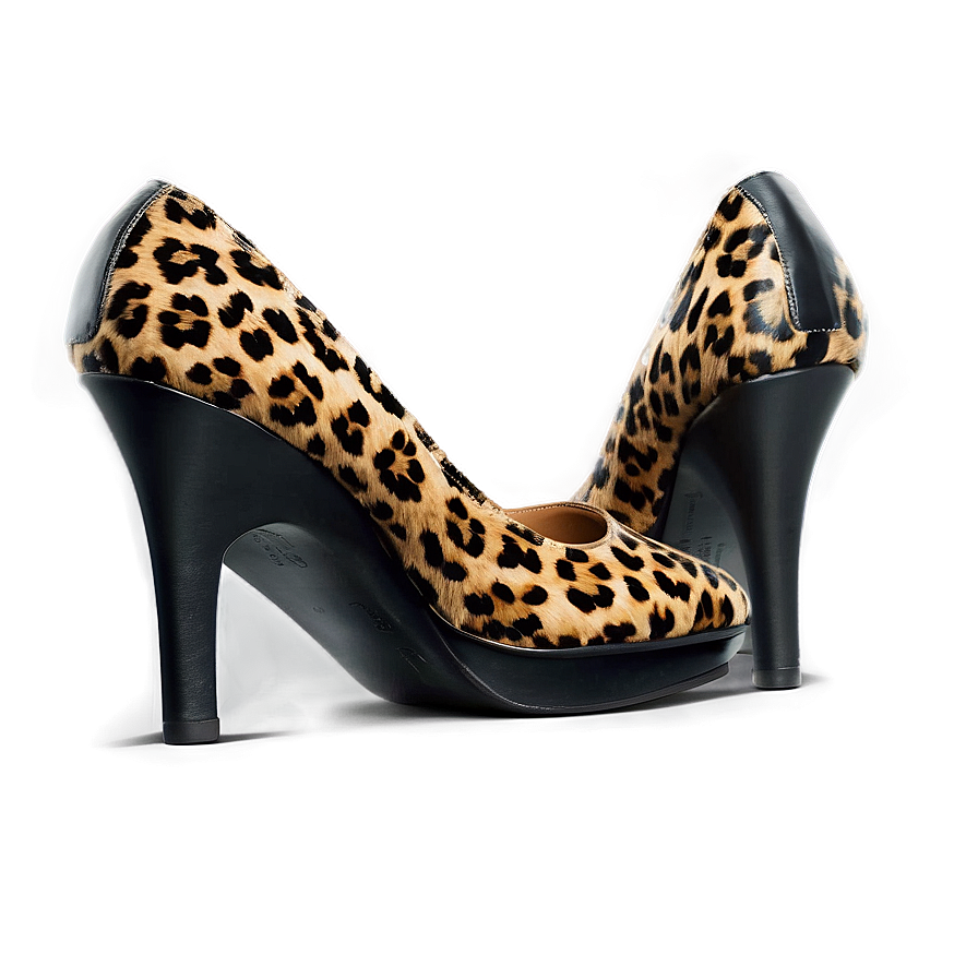 Leopard Print Heel Png 25 PNG Image