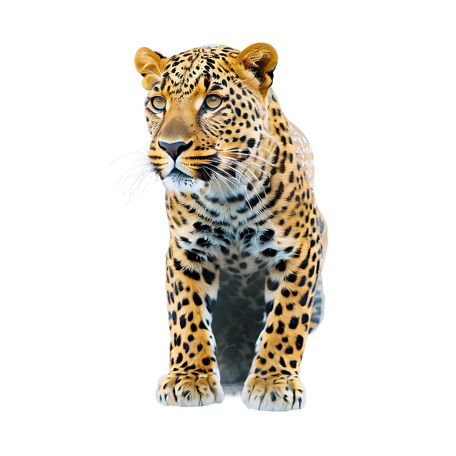 Leopard Print Outline Png Bah PNG Image