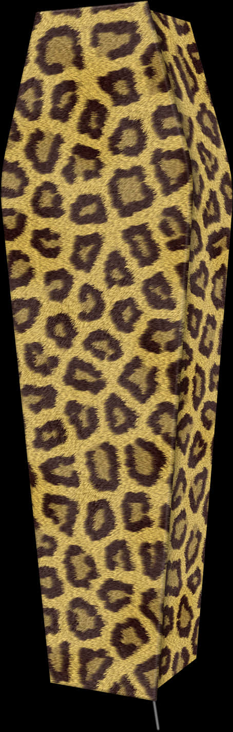 Leopard Print Pencil Skirt PNG Image