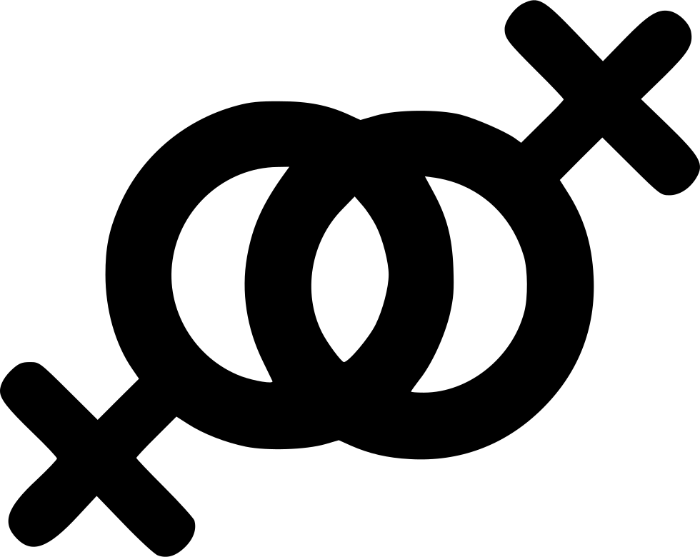 Lesbian Symbol Graphic PNG Image